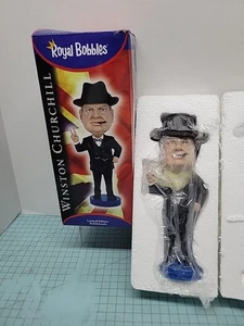 Royal Bobbles Winston Churchill BobbleHead Limited Edition New In Box - Picture 1 of 5