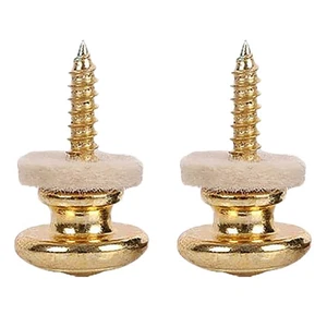 2 Stck. Wolle Kupfer Gitarrengurt Schloss Verriegelungsheringe Pins Pilzform Ende4757 - Bild 1 von 6