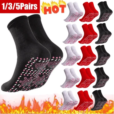 LYN Unisex Beheizbare Socken Fußwärmer Beheizte Socken Heizsocken Selbstheizende DHL