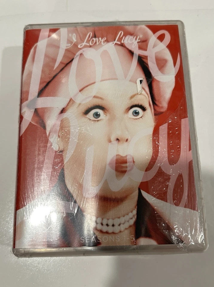 I LOVE LUCY Box set seasons 1-5 DVD  25 Discs Black&White **shrink wrap damage** Foto 1 de 3