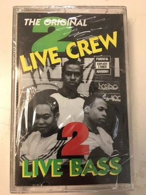 The Original 2 Live Crew ‎– 2 Live Bass CS/Cassette Tape (New/Sealed) 1994 - Image 1 of 2