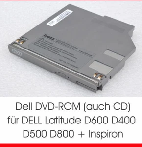 Dvd-Rom Cdrom Dell Latitude D600 D400 D500 D610 D800 D810 8500 P/N 5W299-A01 D7 - Picture 1 of 1