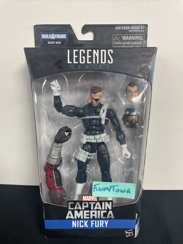 MARVEL LEGENDS CAPTAIN AMERICA - NICK FURY - GIANT MAN Wave 6” Cover