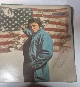 Johnny Cash - Ragged Old Flag - Vinyl LP 1974 - Picture 1 of 2