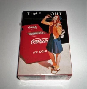 NUEVA BARAJA DE CARTAS DE COCA COLA "TIME OUT" NUNCA ABIERTA - Imagen 1 de 1