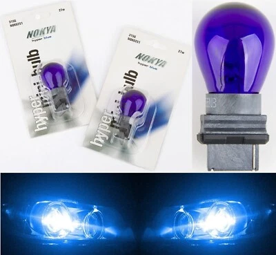 Nokya 3156 Nok6251 27W Blue Two Bulbs Front Turn Signal Light Replacement Lamp - Image 1 of 4