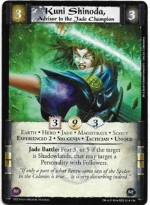 L5R: *KUNI SHINODA, ADVISOR TO THE JADE CHAMPION (EXP 2)* - The Coming Storm - Picture 1 of 1