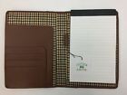 Cutter & Buck Executive Elegant Brown Leather Writing Pad 8 x 5 inches NEW