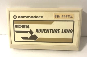 Commodore VIC 20 Adventure Land Game Cartridge Vic 1914 Untested - Picture 1 of 4