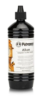 Petromax Petroleum Paraffinöl 1l Flasche Alkan Lampenöl Camping Lampe