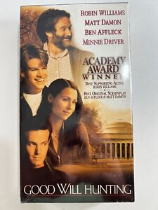 Good Will Hunting Vhs Movie Tape Brand New Sealed With Watermark