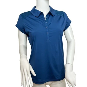 Polo de golf para mujer Adidas x Stella McCartney azul M manga corta cuello - Imagen 1 de 13