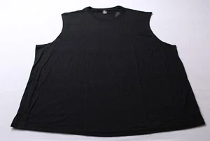 Athletic Works Men's Sleeveless Tri-Blend Muscle Tank Top AP2 Black Size: 3XL - Picture 1 of 3