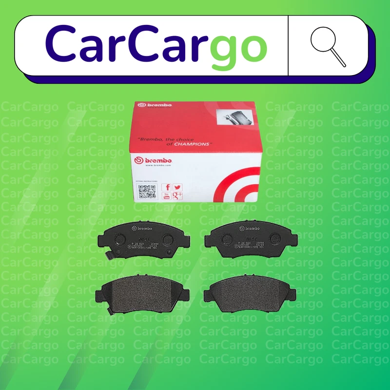 Pastilhas de freio dianteiras Brembo para Honda CRX / CR-X Del Sol 1987-1998 Geniune OE Qual - Imagem 1 de 4