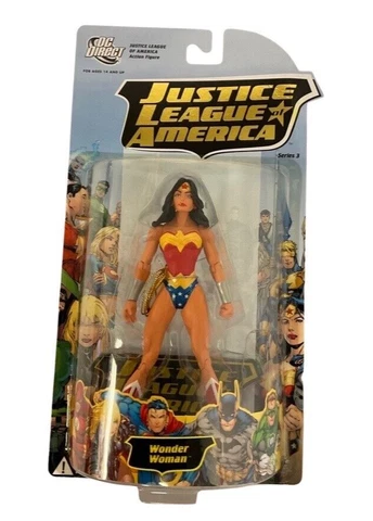 DC Direct Wonder Woman Action Figure JUSTICE LEAGUE AMERICA Series 3 BRAND NEW Cover