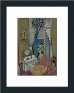 Henri Matisse Interior at Nice Custom Framed Print - Picture 1 of 2