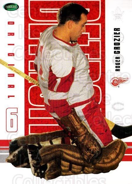 2003-04 Parkhurst Original Six Detroit Red Wings #52 Roger Crozier - Image 1 of 1