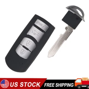 For 2014 2015 2016 2017 2018 Mazda 3 6 Remote Smart Car Key Fob WAZSKE13D01 / 02 - Picture 1 of 12