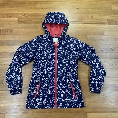 Cherokee Kids Nautical Anchor Rain Jacket Youth Size XL - Image 1 of 4