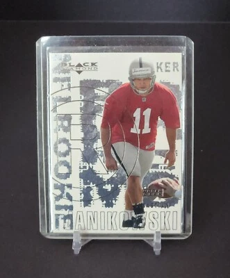Sebastian Janikowski 2000 UD Black Diamond RC Oakland Raiders - Image 1 of 2