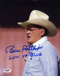 Bum Phillips SIGNED 8x10 Photo Houston Oilers Coach PSA/DNA AUTOGRAPHED Saints - Picture 1 of 1
