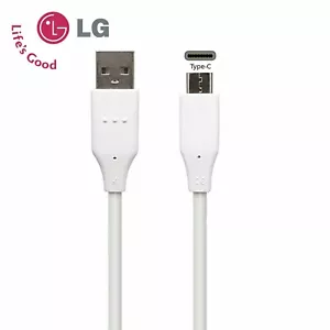 Genuine USB 3.1 Type C Charger Cable for LG G5, G6, G7, Samsung, Huawei UK - Picture 1 of 6