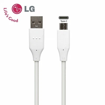 Genuine USB 3.1 Type C Charger Cable for LG G5, G6, G7, Samsung, Huawei UK - Image 1 of 4