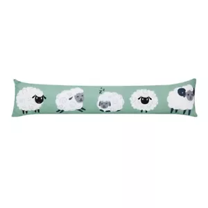 Fluffy Sheep Draught Excluder Draft Insulator - Picture 1 of 3