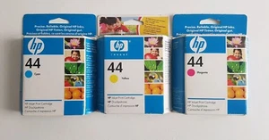 3x original hp 44 hp 51644YE 51644ME 51644CE hp designjet 350C 450C 455CA 750c - Bild 1 von 1