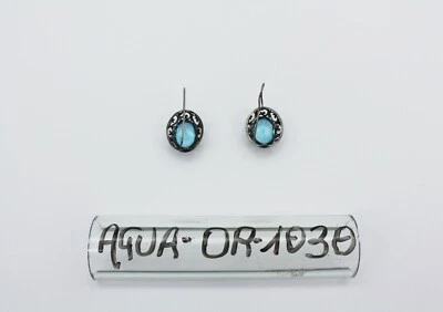 Orecchini Topazio  Argento 925 Cod. OR1030 Agua - Immagine 1 di 4