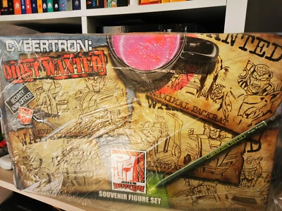 2015 Botcon Transformers Collectors Club TFCC Most Wanted Boxset Complete Set - Imagen 1 de 4