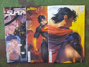Absolute Superman 7 DC Comics Cover Set - Picture 1 of 4