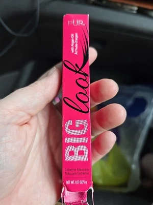 PÜR ‘Big Look’ Mascara Extreme with Argan Oil, Full Size, PUR, New + Genuine - Image 1 of 4