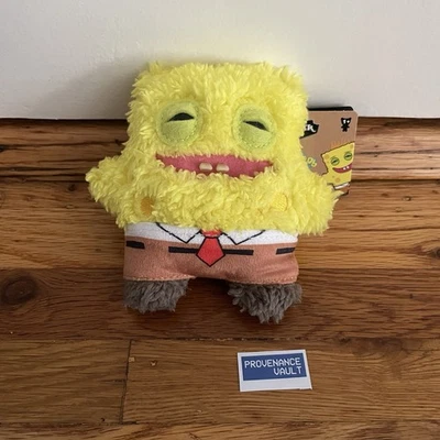 🔵CATCH ME 🔵Fuggler Spongebob SquarePants Keyring Plush NWT Zuru Rare Chase - Image 1 of 3