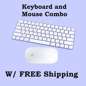 Apple Magic Keyboard with Touch ID & Magic Mouse 2 Wireless COMBO - Purple - Afbeelding 1 van 1