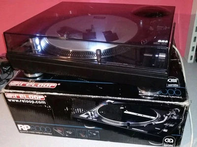 Reloop RP-8000 Plattenspieler DJ-Turntable  und Haube  - Bild 1 von 4