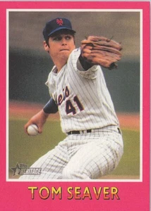 2024 Topps Heritage Baseball Sensations #75BS-1 Tom Seaver New York Mets - Picture 1 of 1