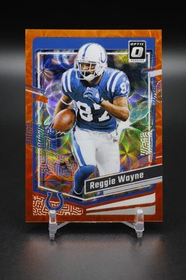 2023 Donruss Optic - Reggie Wayne Orange Scope Prizm #80 14/79 Colts - Image 1 of 4