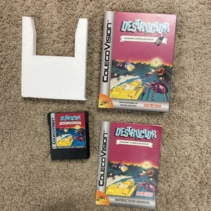 Destructor SCE Manual ColecoVision Coleco Team Pixelboy Homebrew- Very Clean - Picture 1 of 14