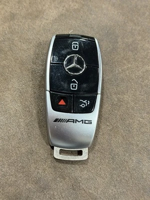 2018-2024 MERCEDES BENZ E53 E63 GT S SMART KEY REMOTE FOB IYZ-MS2 ~AMG LOGO! - Image 1 of 3