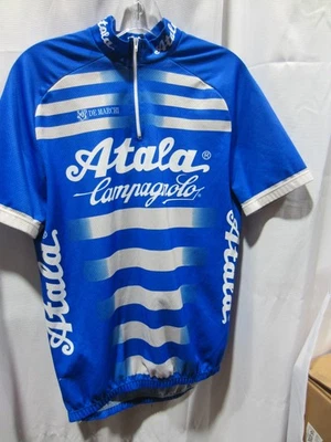 Camiseta deportiva de ciclismo vintage DeMarchi Atala Campagnolo para bicicleta de carretera talla UE 4/grande Foto 1 de 4