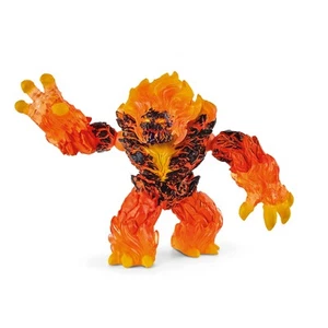 Modellino giocattolo Lava Elemental da 5,5 pollici completamente posabile per epiche battaglie avventura - Foto 1 di 5