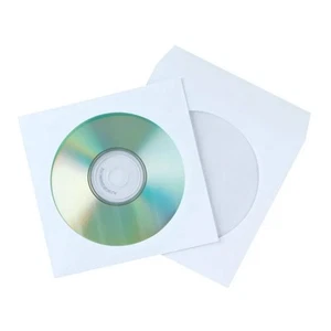 Q-Connect Pack Of 50 CD Paper Envelopes (KF02206) - Afbeelding 1 van 3