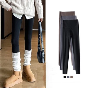 Comfortable Black Leggings for Women with High Waist and Tummy Control - Picture 1 of 22