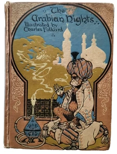Die arabischen Nächte illustriert von Charles Dollard sehr seltenes antikes Buch - Bild 1 von 7