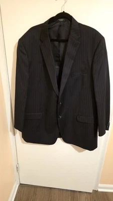 Blazer Jones New York Clásico Para Hombres 50L Lana RN 47338 Pin Rayas Boda Fiesta Foto 1 de 4