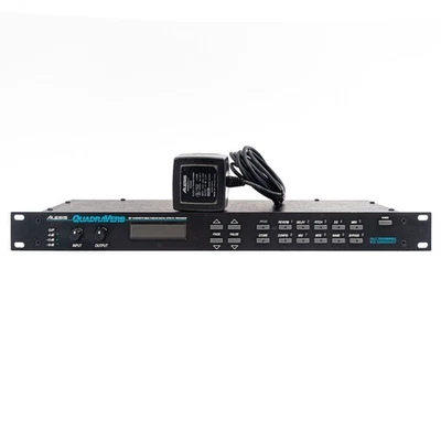 Alesis Quadraverb Rackmount Multi-FX Processor w/ Power Supply – Reverb, Delay - Image 1 of 4