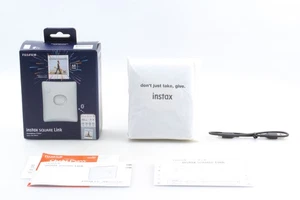 [Unused Boxed] Fujifilm Fuji INSTAX Square Link Instant Printer White From JAPAN - Photo 1 sur 9
