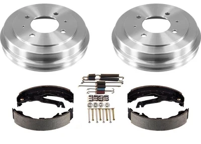 Tambores de freio traseiro sapatas de freio traseiro hardware compatível com Hyundai Elantra 2002-2006 - Imagem 1 de 4