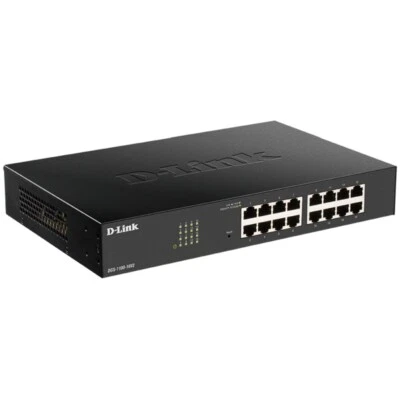 D-Link DGS-1100-16V2 - 16-Port Gigabit Smart Managed Switch Brand New Voice VLAN - Image 1 of 3